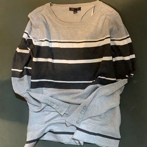 Lety & Me Elsie Side Ribbed Pullover